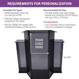 Kingdom Personalized KLL3GP 3-Piece Acrylic Pulpit
