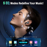 Wireless Earbuds with Touch Screen, Bluetooth 5.4 Headphones, ANC/ENC Noise Cancelling