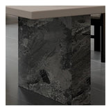 zhongxlla Standing Desk, Modern Ash Wood Office Desk