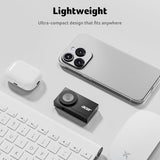 4K Webcam for PC/Mac with All-Metal Unibody Sculpted, Sony 1/2" Sensor, PDAF, 2 Noise Reduction Mics, Privacy Cover, Lightweight