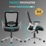 SUNNOW Office Chair, Ergonomic Computer Desk Chair