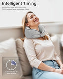 CILI Cordless Neck Massager Pillow with Heat, Shiatsu Neck Massager for Pain Relief Deep Tissue,Heated Massage Pillow for Travel,3 Adjustable Intensity