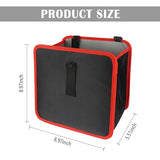 carleef Hanging Car Trash Can,Foldable & Leak-Proof Car Trash Bin with 7L Large Capacity for Keeping Tidy