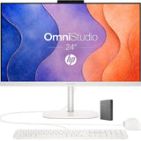 HP 24“ OmniStudio All-in-One Desktop Computer, 8GB DDR5 RAM, 128GB UFS