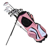 Sephlin - Lady Talia Signature Pink Right Hand 13 Pcs Golf Clubs Set & Golf Bag Age 9-12
