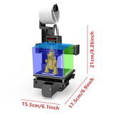 Portable 3D Printer - Compact FDM 3D Printer with Removable Build Plate, PLA & TPU Filament Compatibility