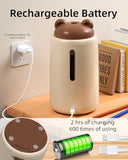 Fully Automatic Pencil Sharpener, Electric Pencil Sharpener for Kids, Auto in & Out, Rechargeable Pencil