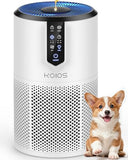 Air Purifiers for Home Large Room Up to 1300 ft², KOIOS H13 True HEPA Air Purifier for Bedroom, 15dB Quiet, Air Cleaner for Pets and Odors