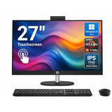 HP 27" Touchscreen All-in-One Desktop Computer, AMD Ryzen 7 7730U