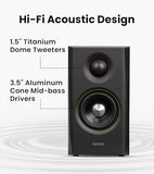 Edifier S355DB 2.1 Powered Bookshelf Speakers, 150W Hi-Res Audio, Black