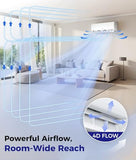 Mini Split Air Conditioner - 18000 BTU Ductless Mini Split Ac/Heating System