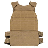 Wolf Tactical Adjustable Weighted Vest for Men & Women - Rucking, Workout, Running, Walking & CrossFit Weight Vest for Strength Training & Fitness (Tan)