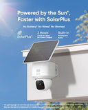 eufy Security SoloCam E30, 4-Cam Kit, 2K Solar Security Camera