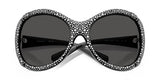 Swarovski SK6052 Sunglasses, Dark Grey/Dark Grey, 72 mm