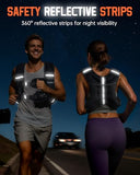 Renoj Weighted Vest for Women Men: Available in 6lb/8lb/10lb/11lb/12lb/14lb/16lb/20lb Fixed Weights for Walking, Running, Training, Exercise, Weight Loss