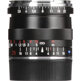 ZEISS Ikon Biogon T* ZM 2.8/25 Lens for Leica M-Mount Rangefinder, Black
