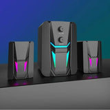 XDSRFVUY Computer Desktop Luminous Sound Laptop Mobile Phone Universal Speaker