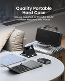Foldable Keyboard and Mouse, XKM01 True Full-Size Folding Wireless Keyboard Mouse Combo for Business Travel