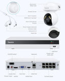 REOLINK 8CH 4K Security Camera System with PT Auto-Tracking RLK8-800PT4