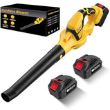 Leaf Blower Cordless, 21V Cordless Blower with 2 x 3.0Ah Battery, 540CFM 140 MPH Battery Powered Leaf Blower, Lightweight Handheld Blower