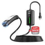 Unitek Level 1 & 2 Tesla Wall Charger - Portable EV Charger for All Tesla, 16Amp 3.5KW 240V Mobile Charger Connector for Tesla, EV for ModelY/3/S/X