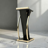 YilfeCdek Modern Minimalist Podium Stand, Small Presentation Lectern
