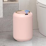 onlcuk Smart Bathroom Trash Can with Lid，3 Gallon Bathroom Garbage Can