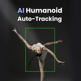 iuZee AI Auto Tracking PTZ Camera 3G-SDI/USB3.0/HDMI/LAN IP PoE Live Streaming 20X Optical and 8X Digital Zoom Camera 1080P 60FPS for Church Services Worship Education Events vMix OBS YouTube