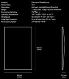 UTR-232 Dual-Band 3rd Gen Wi-Fi 6 Mesh Router High-Speed Wireless Internet for Starlink Standard Satellite Internet System (New Sealed)