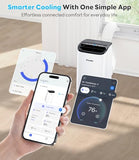 14,000 BTU Portable Air Conditioner with WiFi & Remote Control, Cools Up to 700 Sq.Ft