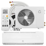GarveeHome 12000 BTU Mini Split AC/Heating System, 19 SEER2 6-in-1 Inverter Split System Air Conditioners, Ductless Heat Pump Wall Mount AC Unit Cool Up to 750 Sq. Ft, Installation Kits, 230V