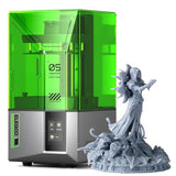 ELEGOO Mars 5 MSLA Resin 3D Printer, Resin Printer for Beginner with Auto-Leveling, Smart Mechanical Sensor, Overheat Protection, 6.6-inch 4K LCD Screen