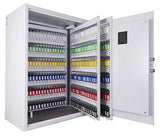 Barska 736-Key Digital Wall-Mount Key Cabinet Safe – Steel Key Lock Box with PIN Code Access