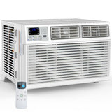 Electactic Window Air Conditioner, 12000 BTU Window AC Unit, Cooling Room 550sq.ft, Fast Cooling, 24H Timer, Dehumidifier Mo, Energy Saving, Remote Control for Living Room, Bedroom, Office