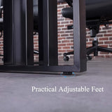 12ft Large Conference Table - 2" Thick Top & Metal Grid Base | Easy Assembly | Cable Management | Commercial Office Desk