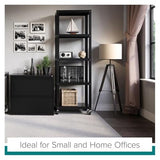 Hirsh 30 inch Wide 2 Drawer Lateral 101 File Cabinet in Black