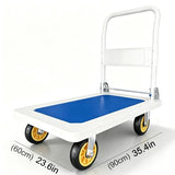 Push Cart Dolly Platform Truck Hand Truck Duty Flatbed