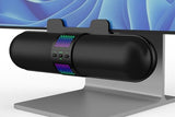 Computer Speaker, Bluetooth 5.3/Wired USB A/C Connection, 6 RGB Light Modes