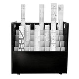 AdirOffice Adir Blue Print Storage Organizer - Mobile Roll File Cart