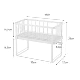 YAMAZAKI Home Two-Tier Adjustable Dish Drainer Rack, Compact Drying Rack with Hooks, Utensils Holder, Steel, Draining Spout, Water Resistant, No Assembly Req.