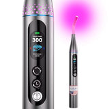 Red Light Therapy for Face, Cold Sore Device Red Light Therapy Wand, FSA-HSA Rechargeable Elite Grade Infrared Light Therapy, Red Light Therapy Cold Sore Device, Ideal for Lips, Skin, Face.