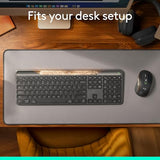 Logitech Signature Slim Solar+ Wireless Bluetooth Keyboard K980, Solar and Artificial Light Powered