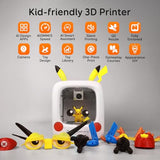 3D Printer for Kids, AI-Powered Fully Assembled 3D Printer with Up to 400mm/s Speed, X-MAKER JOY AI+