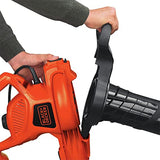BLACK+DECKER Leaf Blower, Vacuum and Mulcher 3-in-1, 12 Amp, 250 MPH, 400 CFM (BV6000)