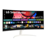 LG 34SR60QC-W 34-inch QHD (3440x1440) Curved Smart Monitor with Streaming