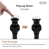 Bathroom Faucet Single Handle Bathroom Sink Faucet Lavatory KENES