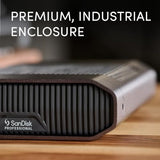 SanDisk Professional 26TB G-Drive Enterprise-Class External Desktop Hard Drive - 7200RPM Ultrastar HDD Inside