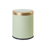 BXFIRS Smart Sensing ABS Trash Can for Household Use with Automatic Lid Opening Kitchen Living Room Bedroom Garbage Bin(Gray,26.5 * 32.5CM)