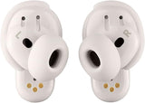 Bose QuietComfort Ultra Earbuds (2nd Gen) Bundle with Fast Charger - Wireless Noise Cancelling Earbuds with Mic, Immersive Audio, USB-C Charging, Up to 6 Hours Battery, IPX4 Rating, (White Smoke)