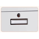 x3anggyt5 Office Office File Data Organizer Cabinet 3 Tier Large Capacity Drawer Balcony Storage with Locks Filing Cart